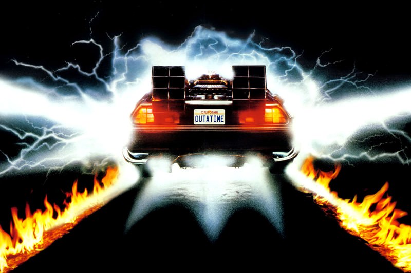 Back to the Future: Does physics of Marty's time travel add up?