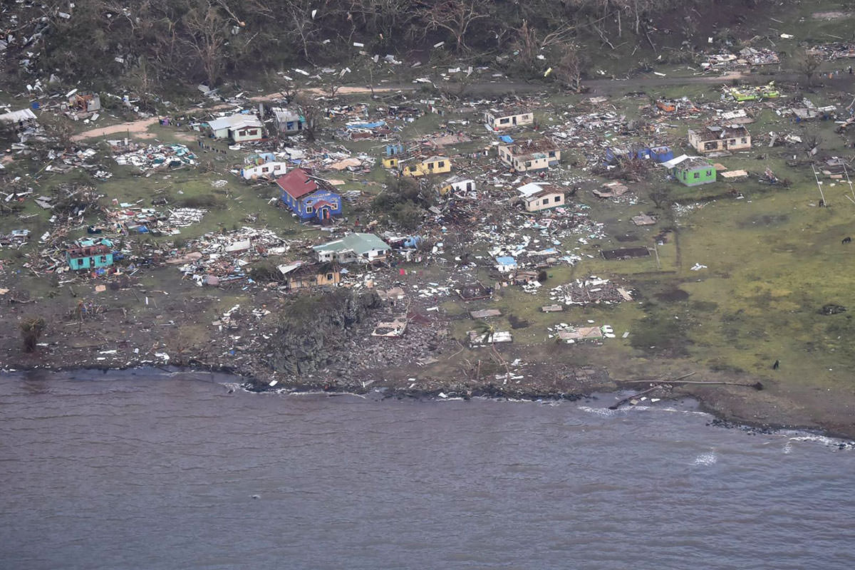 Record global temperatures bring strongest ever cyclone to Fiji | New