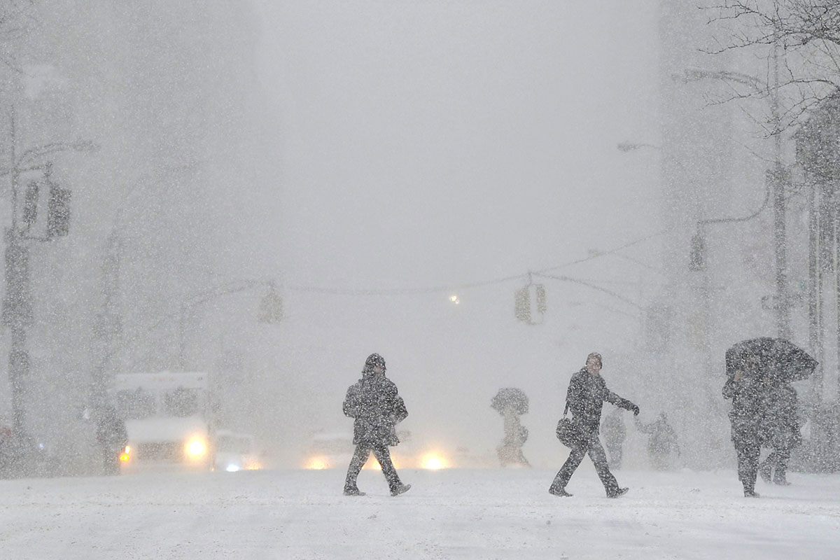 Supercold winters in the UK and US are due to Arctic warming New