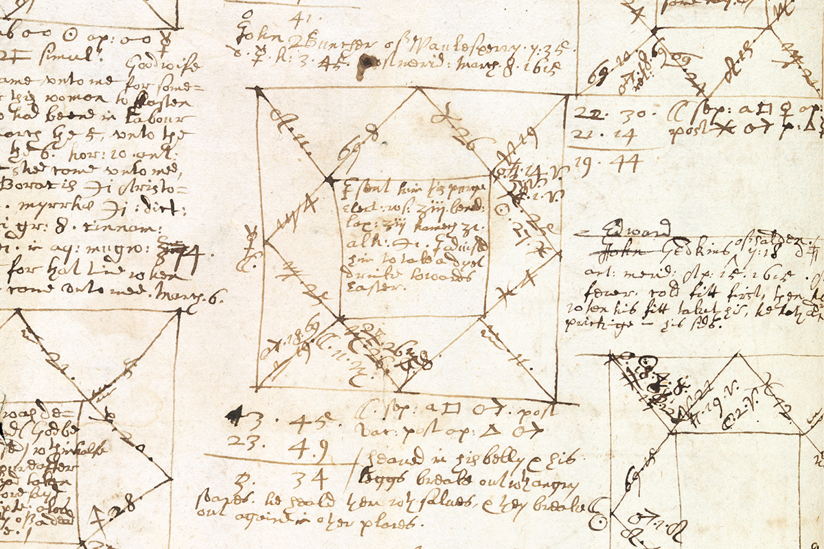 A page from Forman's case book