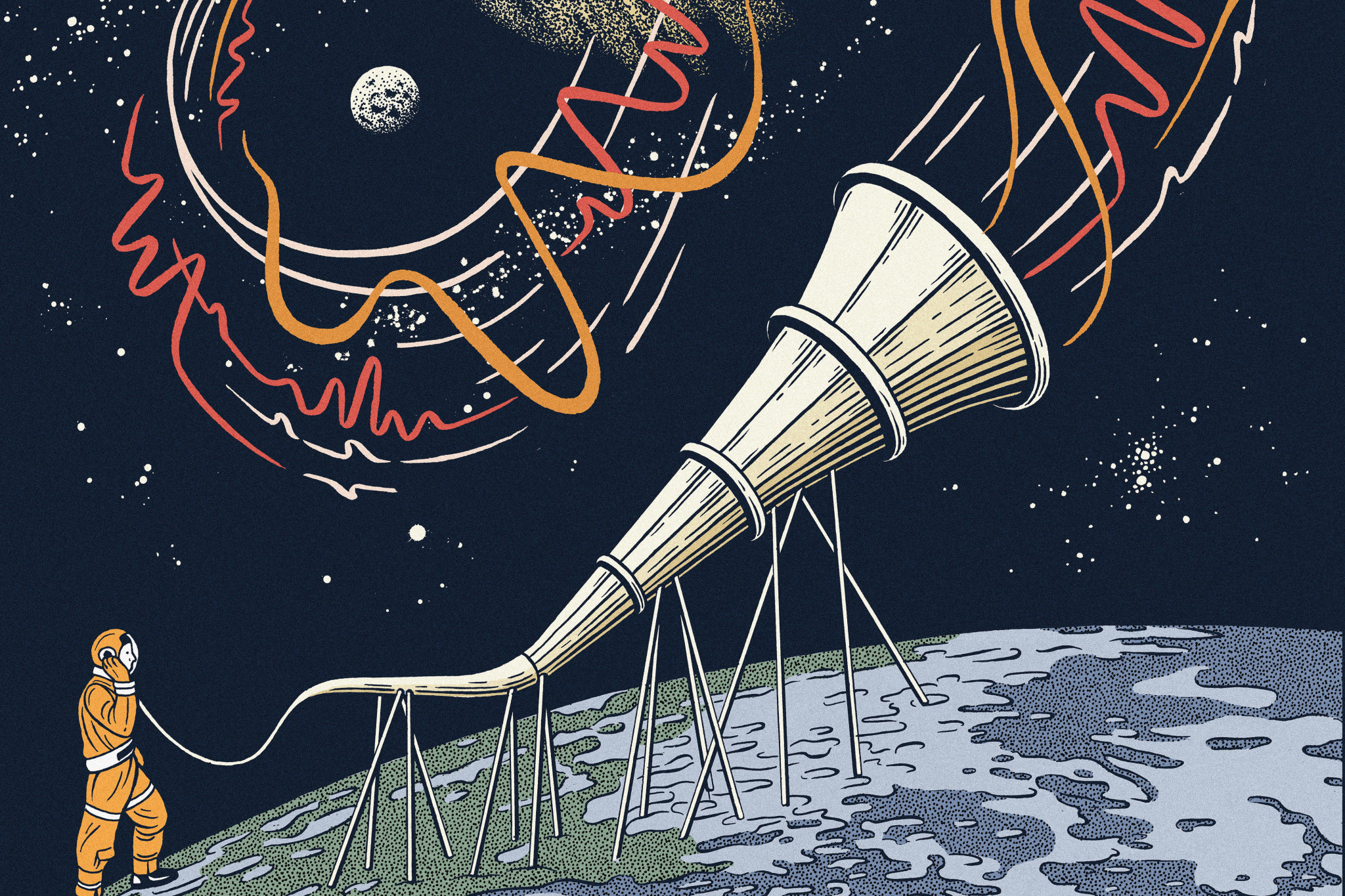 Send an ear: Listening for sounds of life in the solar system | New Scientist