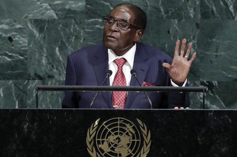 World Health Organization removes Mugabe as its Goodwill Ambassador