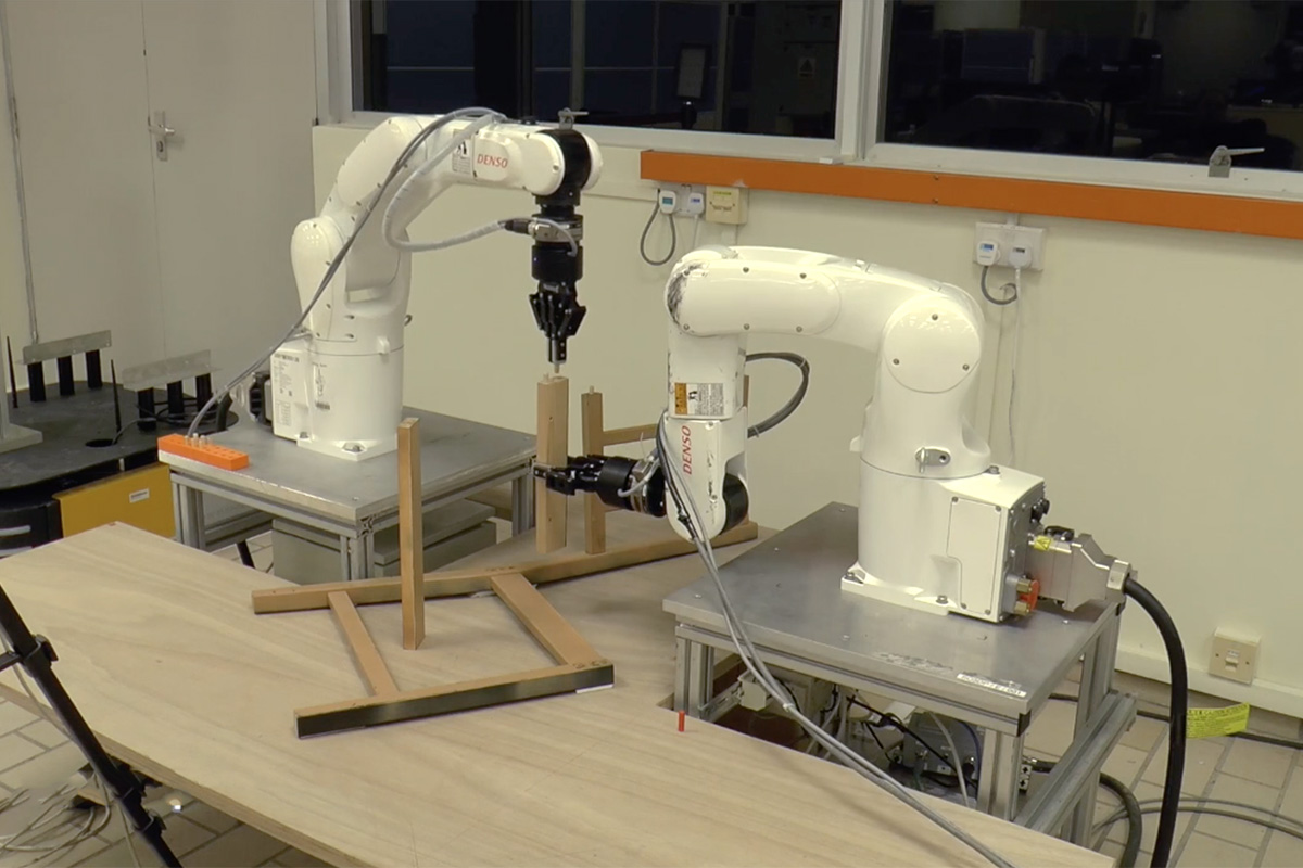 Robots achieve what humans never will - calmly assemble IKEA furniture Robots achieve what humans never will - calmly assemble IKEA furniture