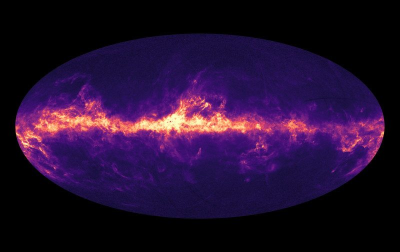 Created the largest map of the milky way