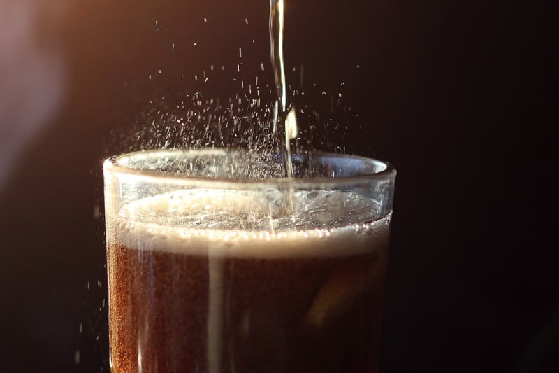 a bit flat: the nation's fizzy drinks - including lager - are under threat
